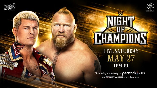 WWE Night of Champions Cody Rhodes vs. Brock Lesnar