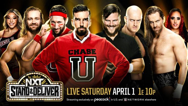 NXT Stand & Deliver 2023 The Schism vs. Chase U & Tyler Bate
