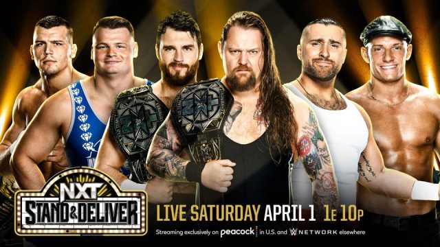 Gallus (c) vs. The Creed Brothers vs. Tony D’Angelo & Stacks - NXT Tag Team Championships