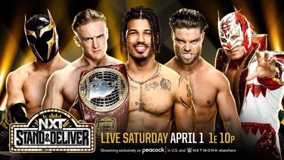 NXT Stand & Deliver - Wes Lee vs. Dragon Lee vs. Ilja Dragunov vs. JD McDonagh vs. Axiom - North American Championship
