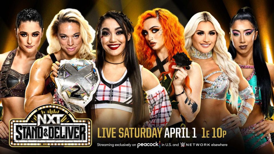 NXT Stand & Deliver - Zoey Stark vs. Gigi Dolin vs. Tiffany Stratton vs. Lyra Valkyria vs. Indi Hartwell - Women's title Ladder Match