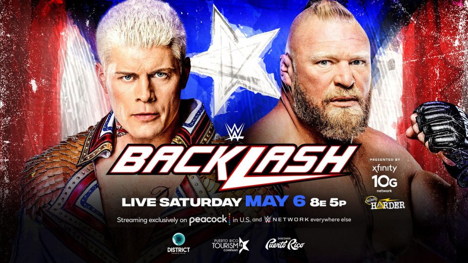 WWE Backlash Cody Rhodes vs. Brock Lesnar