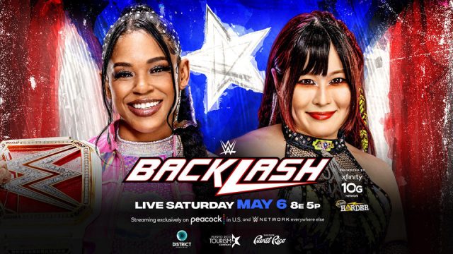 WWE Backlash Bianca Belair (c) vs. IYO SKY - Raw Women's Championship