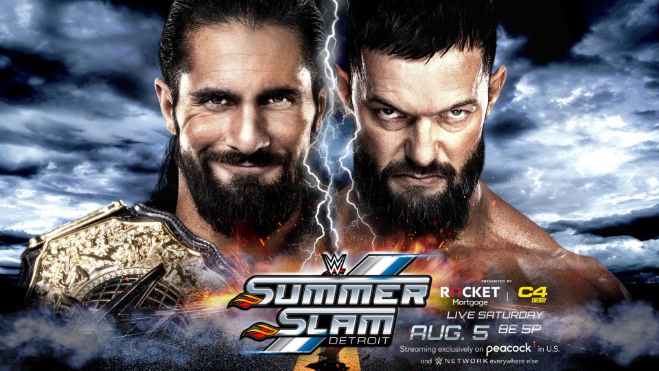 WWE SummerSlam 2023 Seth Rollins (c) vs. Fin Balor - World Heavyweight Championship