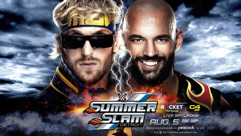 WWE SumerSlam 2023 Logan Paul vs. Ricochet