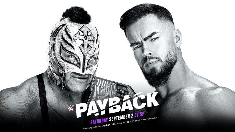 WWE Payback 2023 - Rey Mysterio (c) vs. Austin Theory - United States Championship