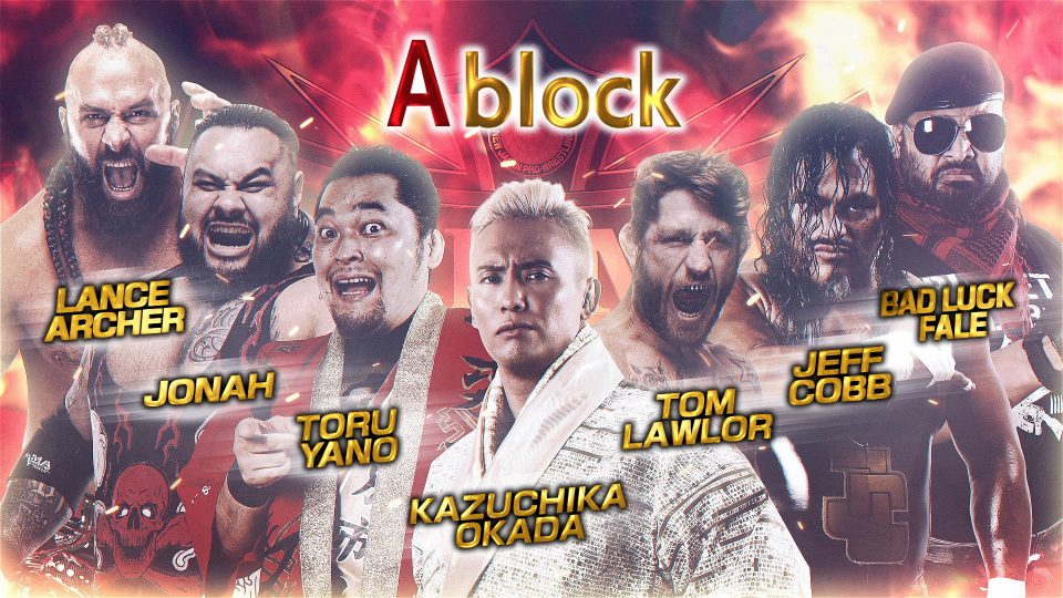 NJPW G1 Climax 32 A Block