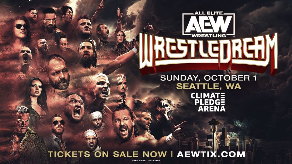 AEW WrestleDream poster