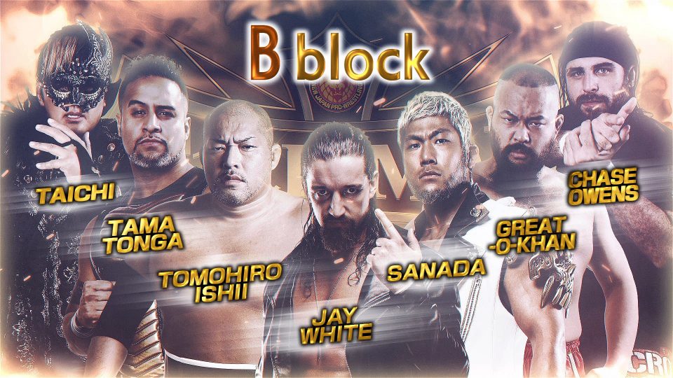 NJPW G1 Climax 32 B Block