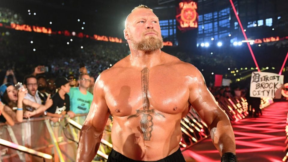 Brock Lesnar at WWE SummerSlam