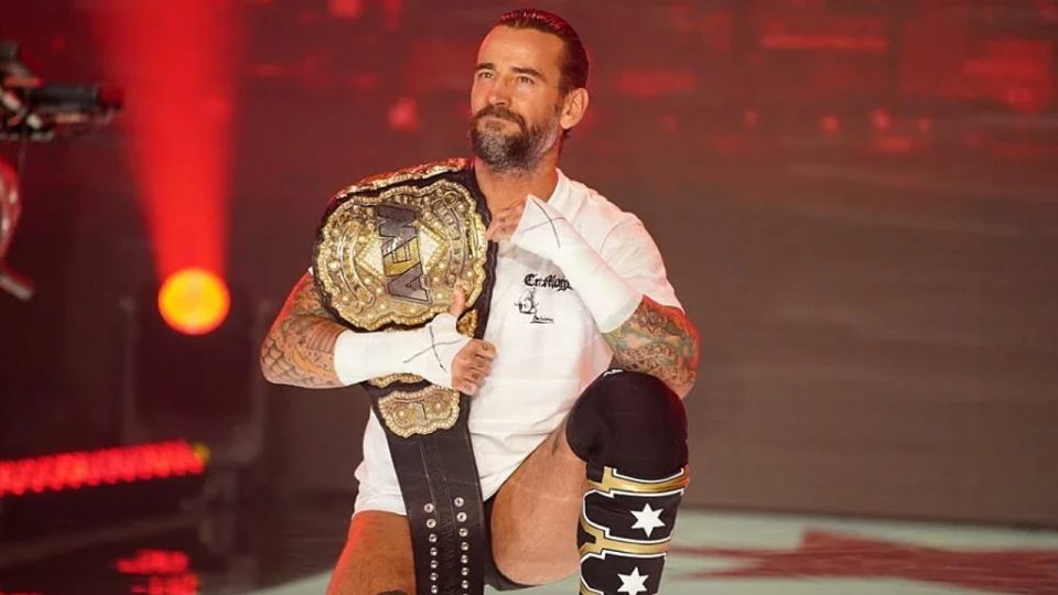 CM Punk AEW World Champion