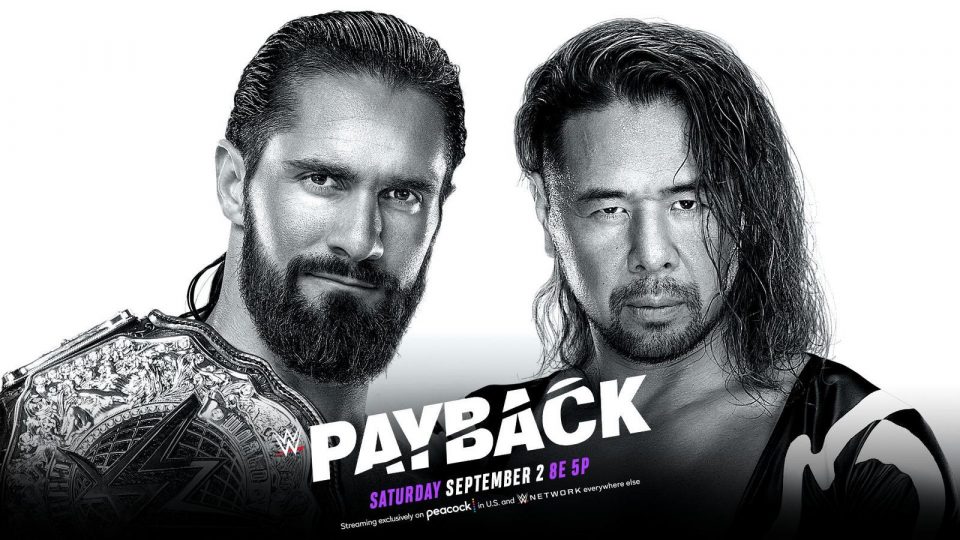 WWE Payback 2023 - Seth Rollins (c) vs. Shinsuke Nakamura - World Heavyweight Championship