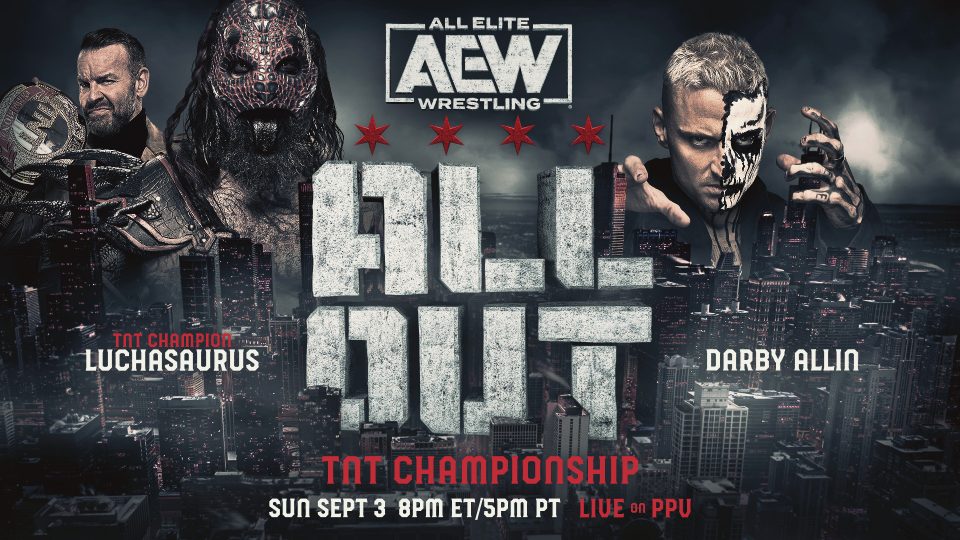 AEW All Out 2023 - Luchasaurus (c) vs. Darby Allin - TNT Championship