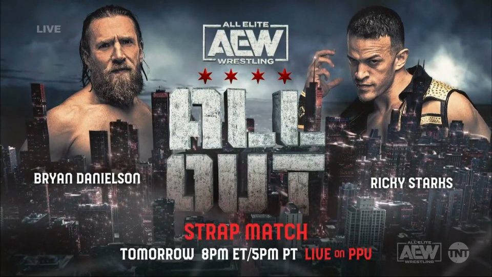 AEW All Out 2023 - Bryan Danielson vs. Ricky Starks - Strap Match