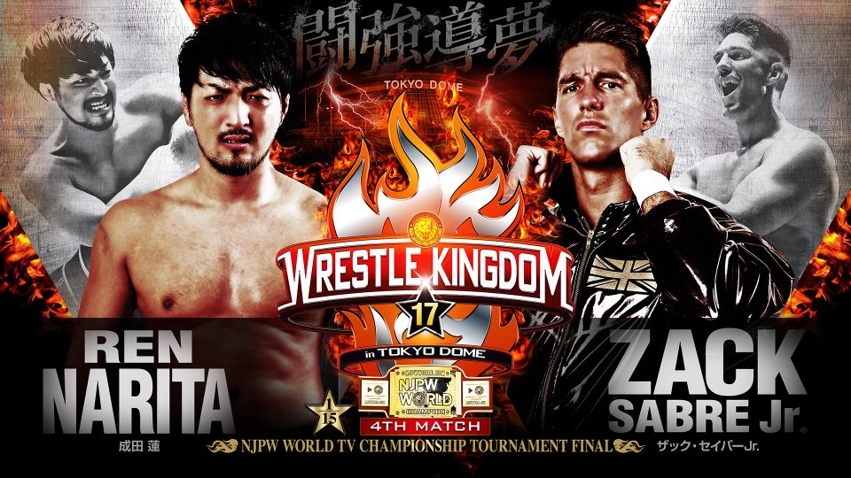 Zack Sabre Jr. vs. Ren Narita - NJPW World Television Championship