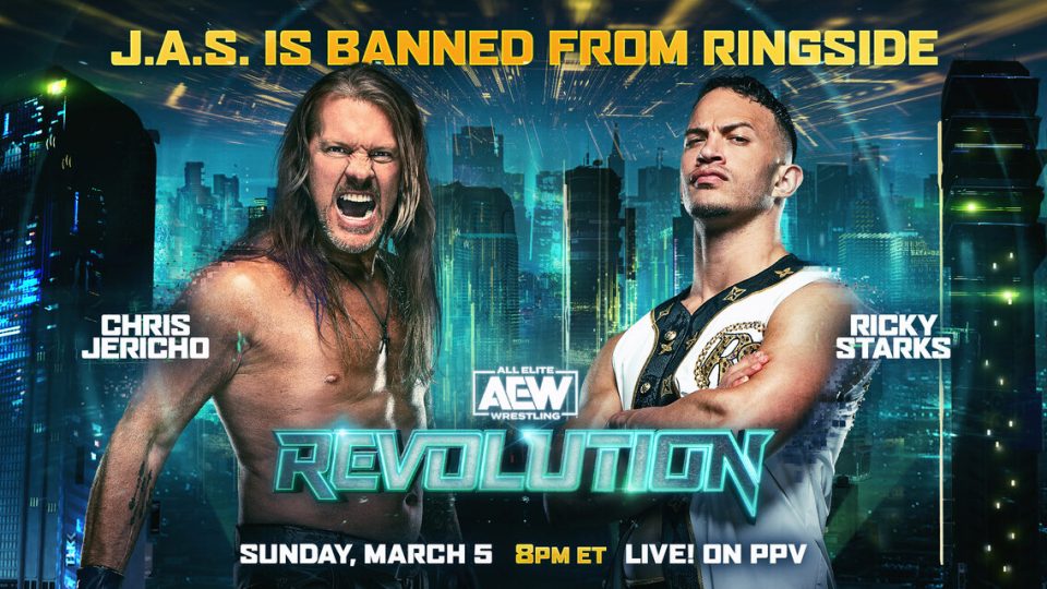 AEW Revolution Chris Jericho vs. Ricky Starks