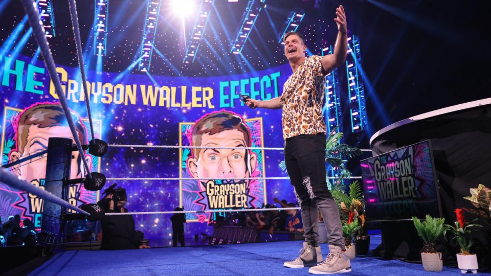 Grayson Waller on WWE SmackDown