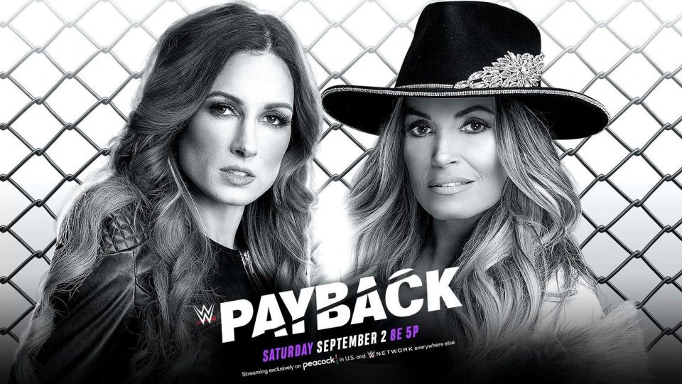 WWE Payback 2023 - Becky Lynch vs. Trish Status - Steel Cage Match