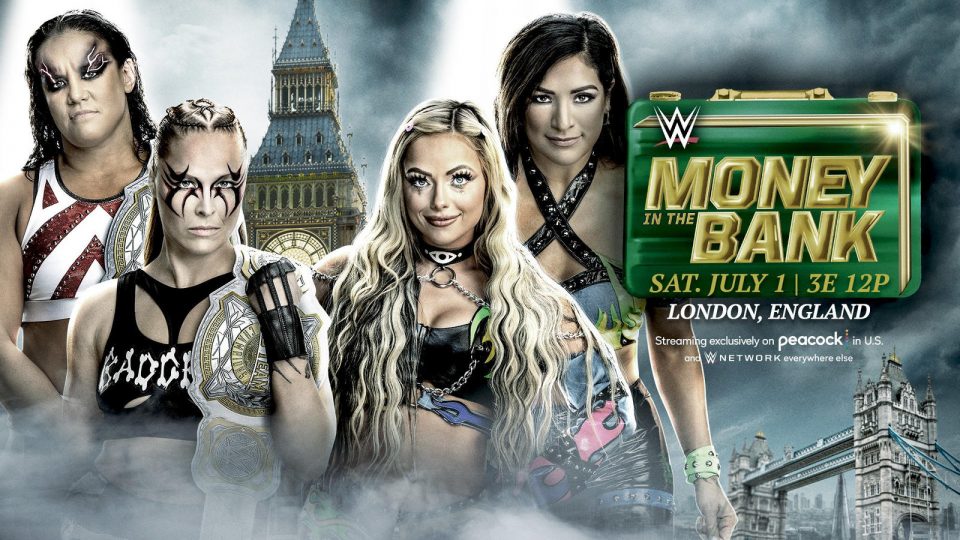 WWE Money In The Bank - Ronda Rousey and Shayna Baszler (c) vs. Raquel Rodriguez and Liv Morgan - Unified Women's Tag Team Championships