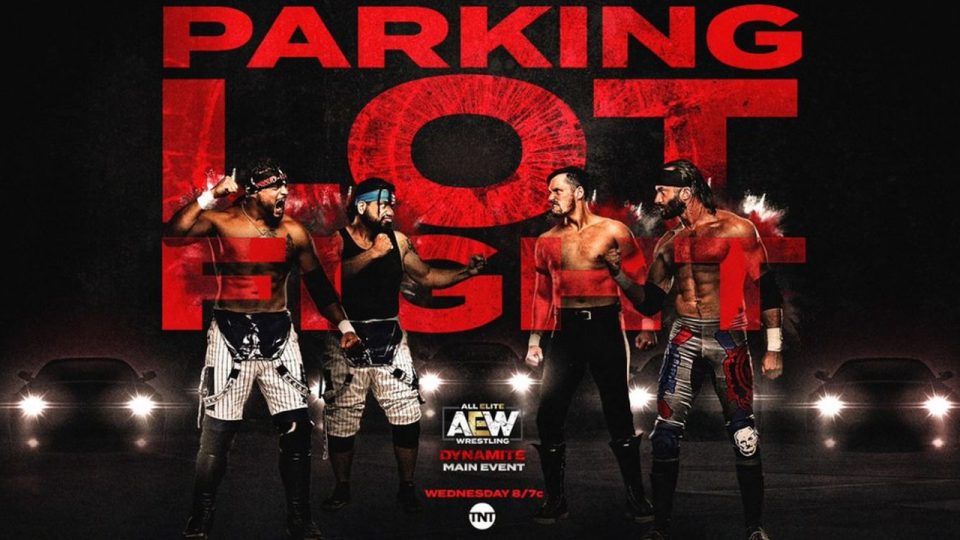 Parking Lot Fight Graphic