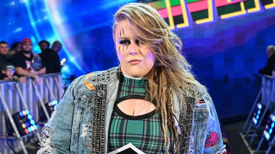 Piper Niven making her entrance on WWE Raw
