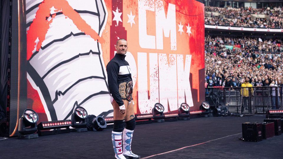 CM Punk at AEW All In