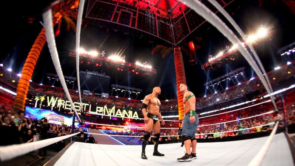 The Rock vs. John Cena, WrestleMania 28