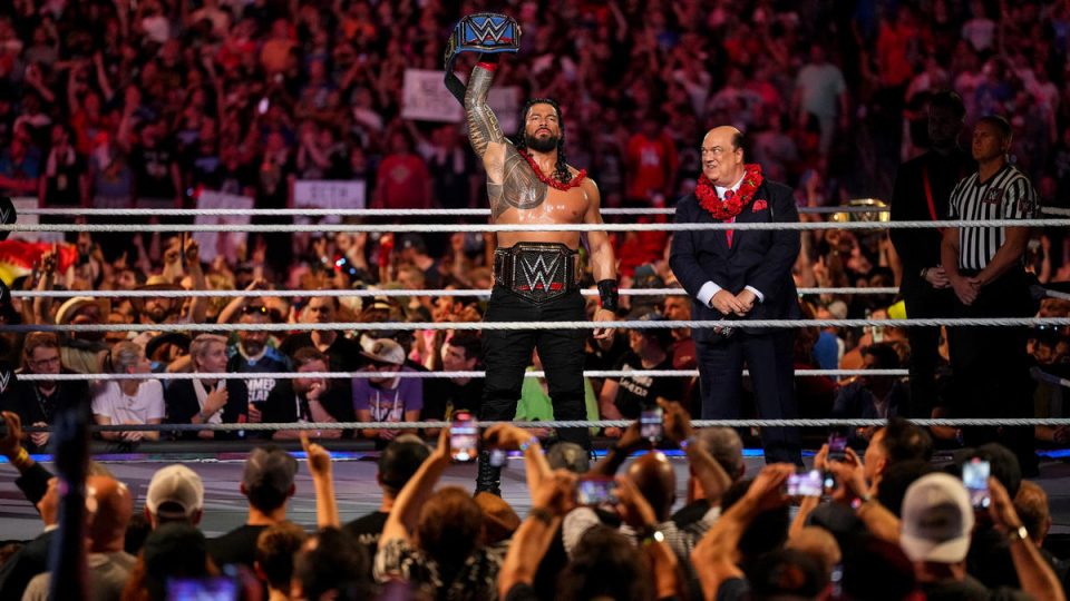 Roman Reigns Universal Title 2022