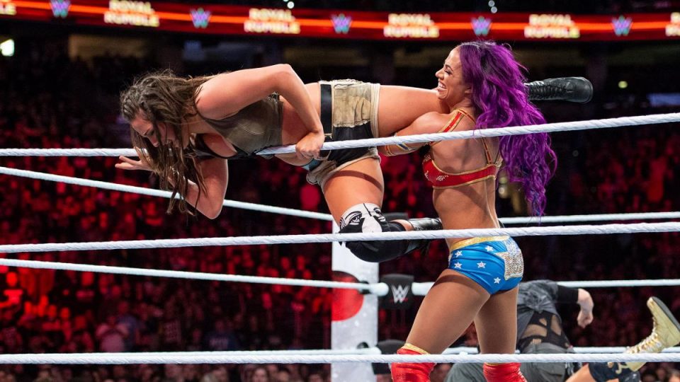 Sasha Banks Royal Rumble 2018
