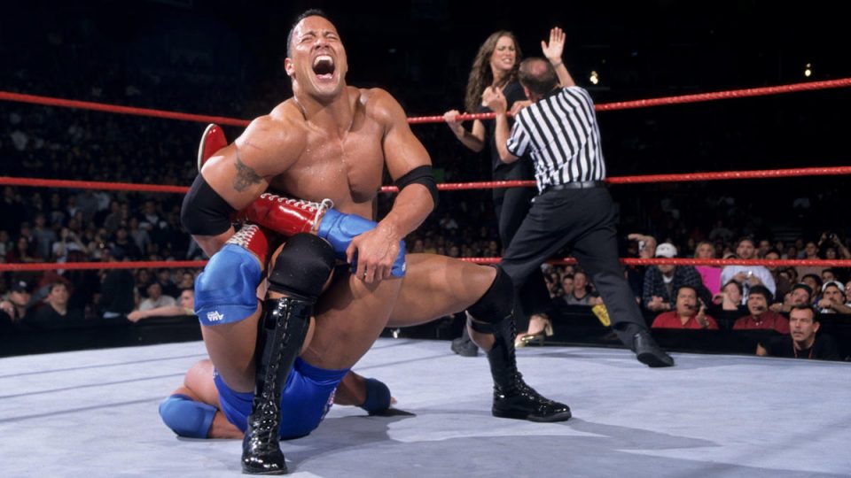 The Rock vs Kurt Angle No Mercy 2000