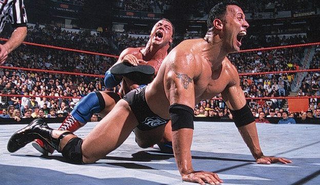 The Rock vs Kurt Angle No Way Out 2001