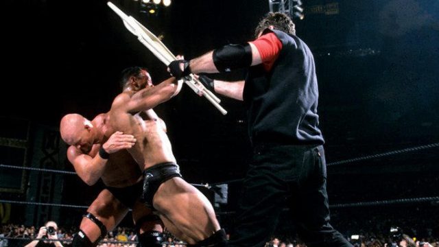 The Rock vs Stone Cold WrestleMania X-7