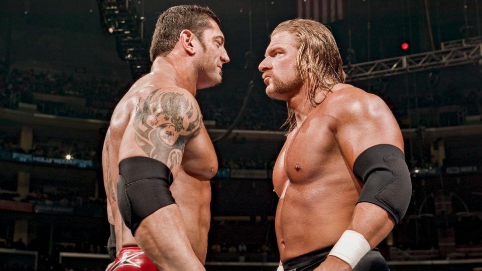 Triple H vs Batista WrestleMania 21