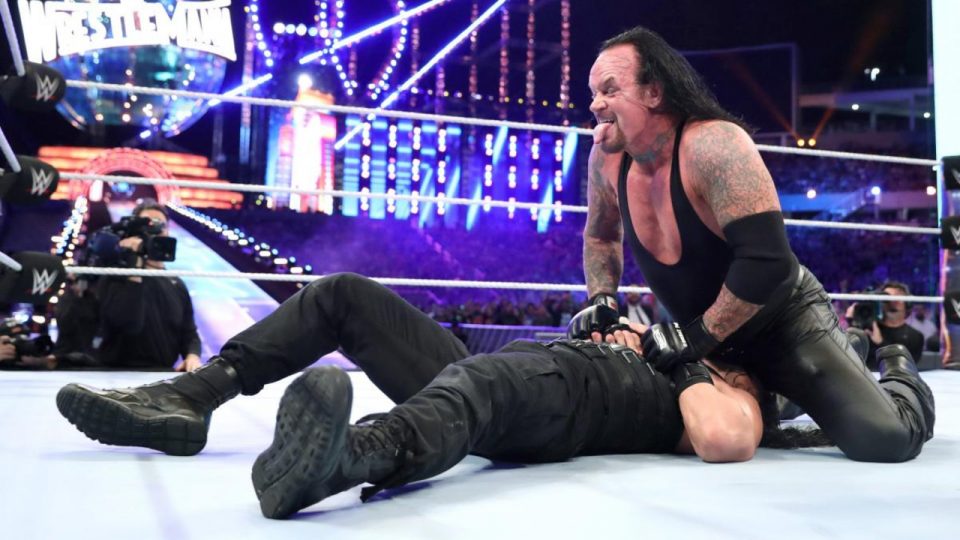 WM 33 Roman Reigns The Undertaker