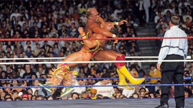 WrestleMania Ultimate Warrior Hulk Hogan