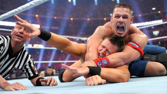 WrestleMania 27 John Cena The Miz