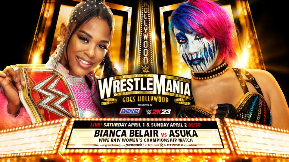 WWE WrestleMania Bianca Belair (c) vs. Asuka - Raw Women's Championship