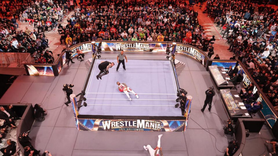 4. The Usos (c) vs. Sami Zayn & Kevin Owens - WrestleMania XXXIX - Night 1 - Unified Tag Team Championships - 2023