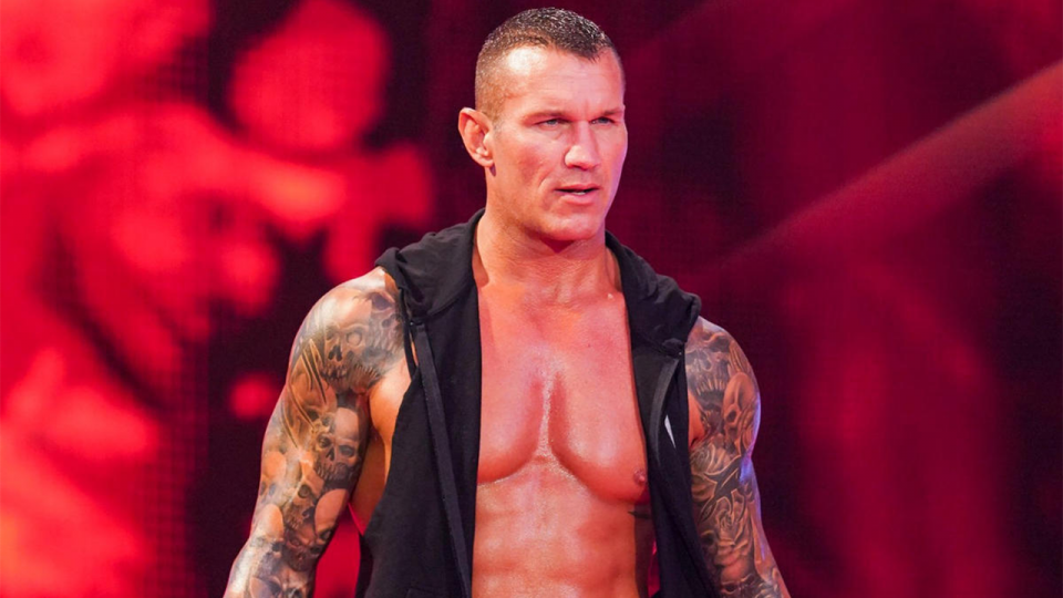 Randy Orton making his entrance at WWE Payback 2020